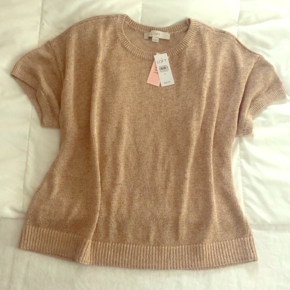 Shimmer Dolman Loft Sweater Tee - Picture 2 of 5